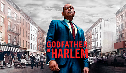 Godfather of Harlem flyer